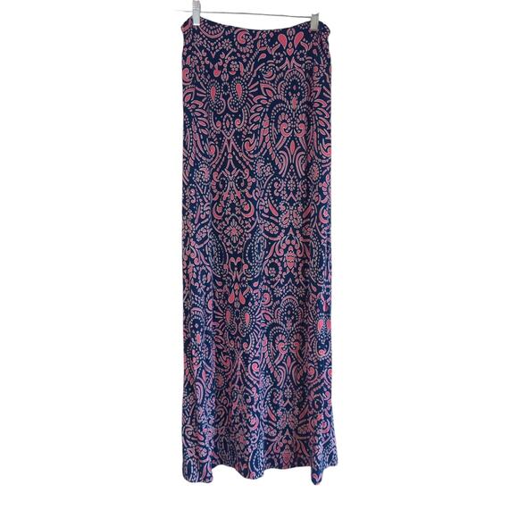 Cynthia Rowley Dresses & Skirts - Cynthia Rowley Blue And Pink Maxi Skirt Women's Size M